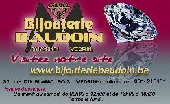 Bijouterie Baudoin Vedrin -Namur