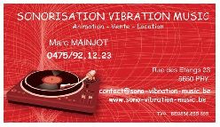 Sonorisation Vibration Music
